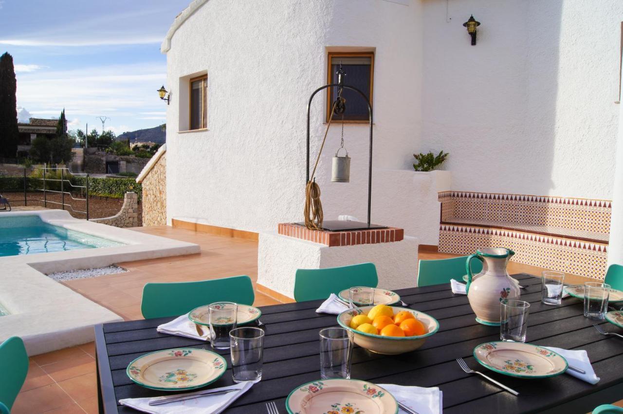 La Senia Villa Jalon Exterior photo
