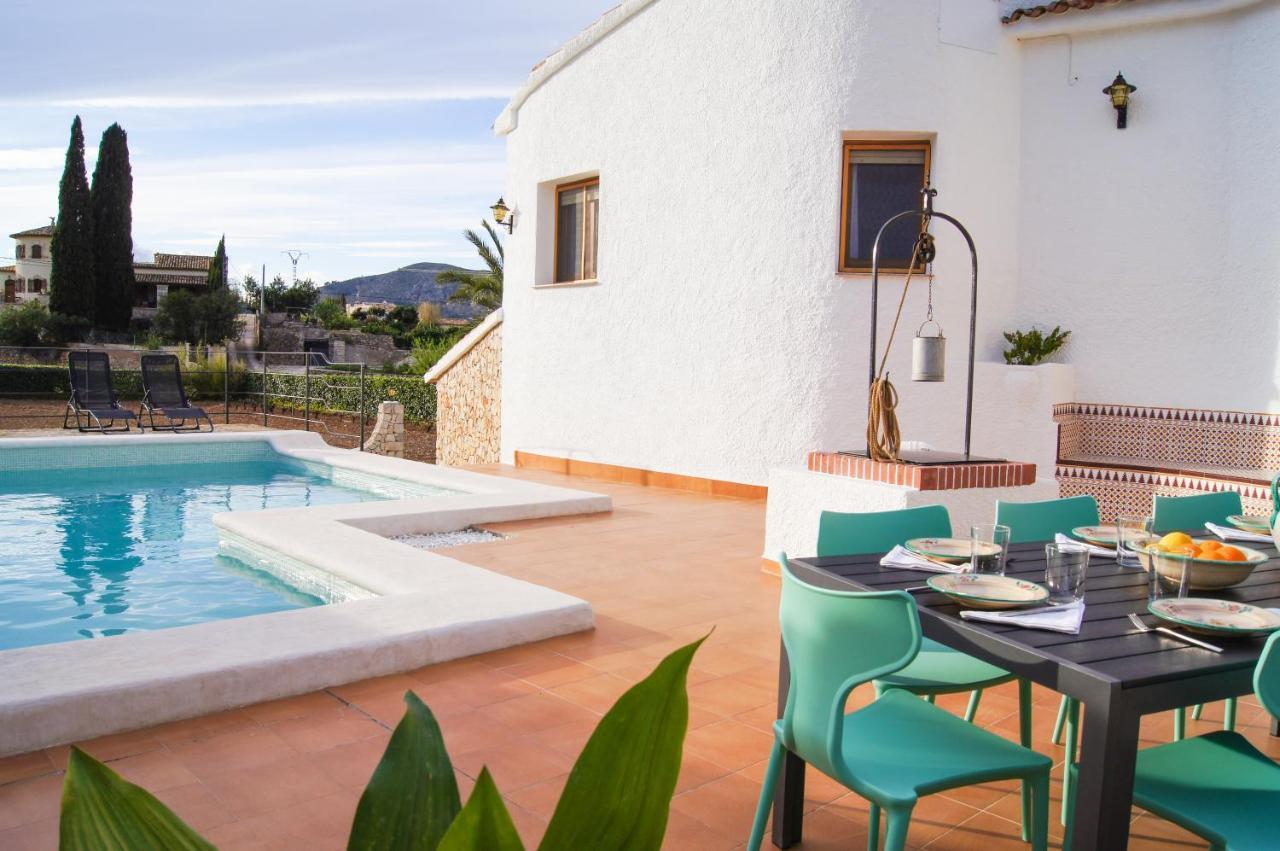 La Senia Villa Jalon Exterior photo